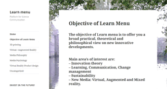 Desktop Screenshot of learnmenu.com